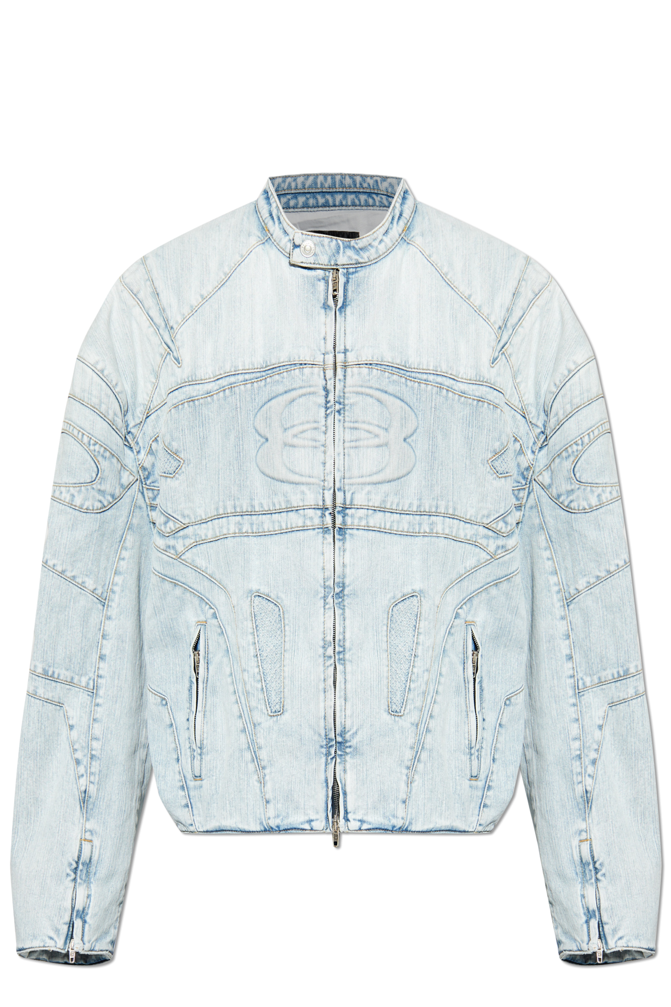 Zara | Jackets & Coats | Zara Sky Blue Oversized Wool Coat